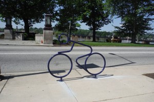 Harrisburg Bike Rack - Front Street at Market Keystone Plaza